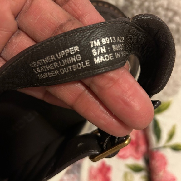 Tory Burch Dark Brown and Cream Sandals🥳🥳❌❌ - Picture 8 of 8